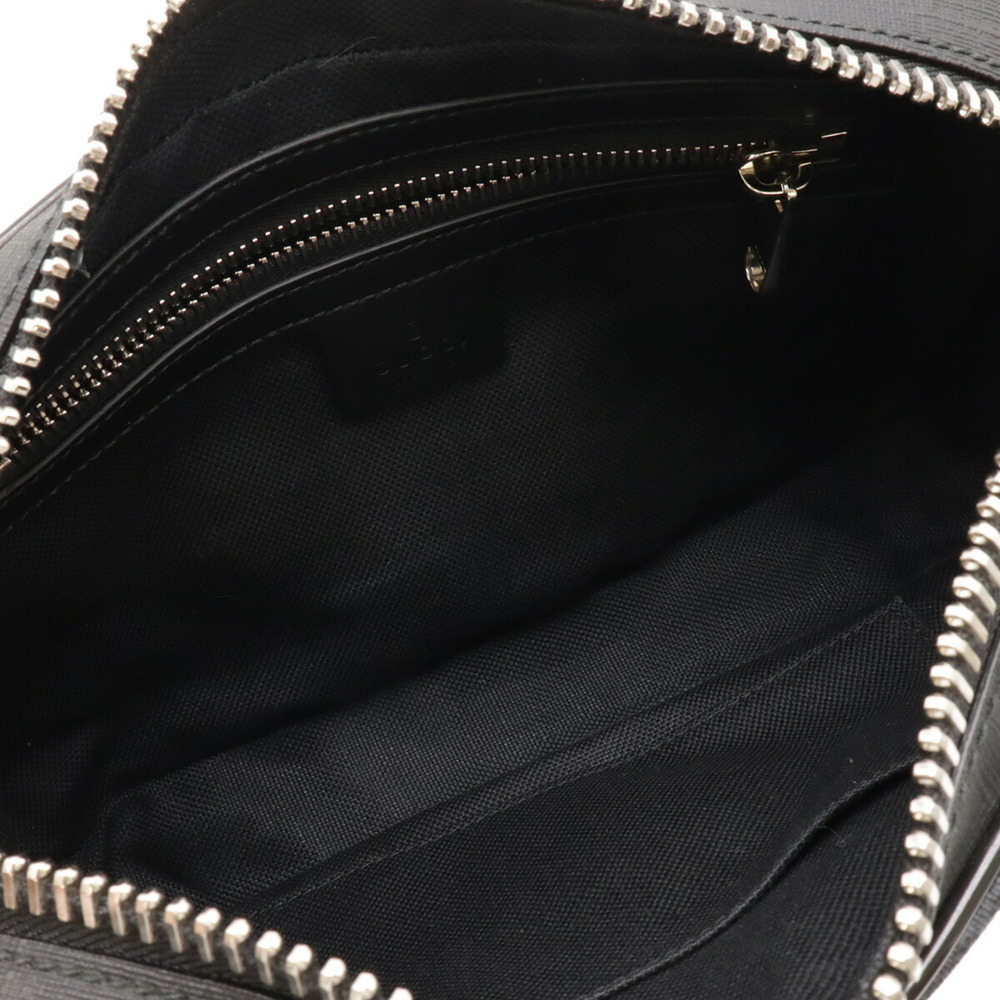 GUCCI Black Leather Fanny Pack - Picture 8 of 10